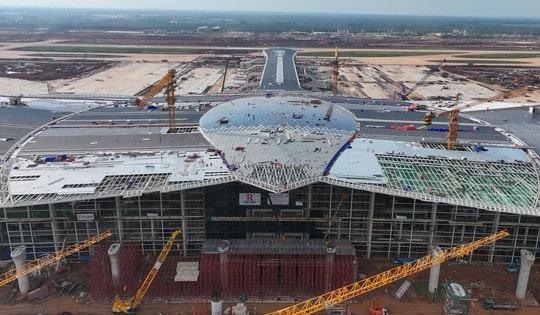 Cận cảnh sân bay Long Thành sắp đón chuyến bay đầu tiên