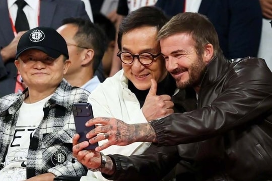 Thành Long và David Beckham gây 'bão'