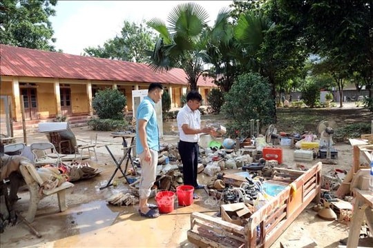 Đánh giá, khắc phục thiệt hại do bão số 11 gây ra với ngành giáo dục