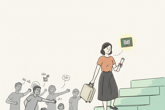 Các anh em mắng tôi 'nông cạn' muốn đi xa dạy học