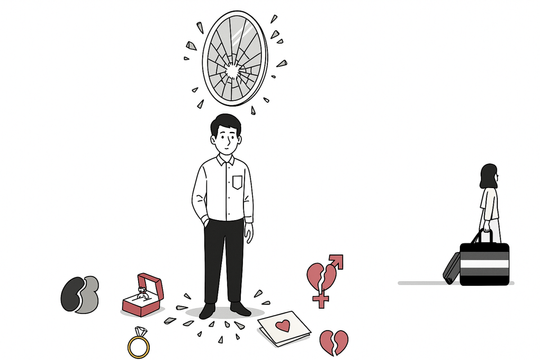 Vợ sắp cưới đòi hủy hôn sau khi tự nhận là người vô tính