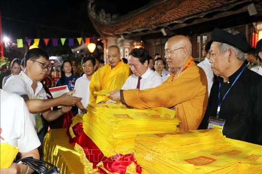 Lễ khai ấn và ban ấn đền Kiếp Bạc