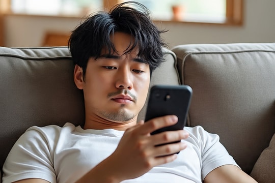 Làm thế nào giảm mỏi mắt khi xem điện thoại?