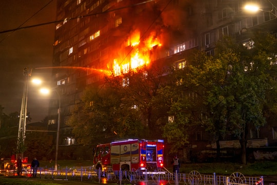 'Bão tập kích' khiến Ukraine đối mặt mùa đông lạnh giá