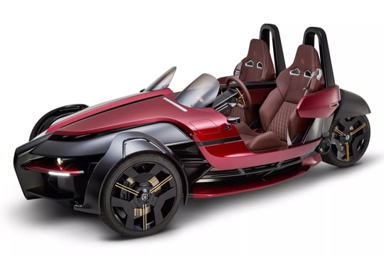 Yamaha sắp trình làng môtô điện ba bánh