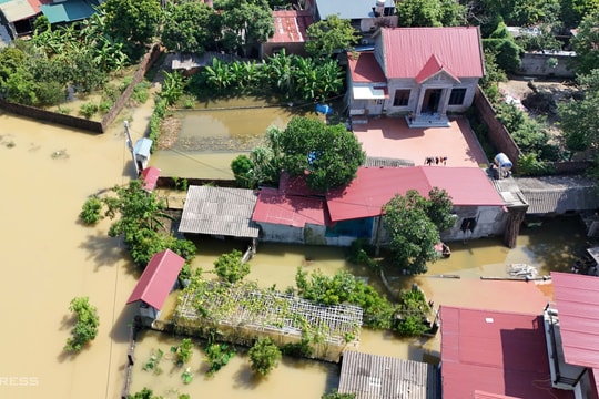 Lũ rút nhanh, miền Bắc còn 22 xã ngập