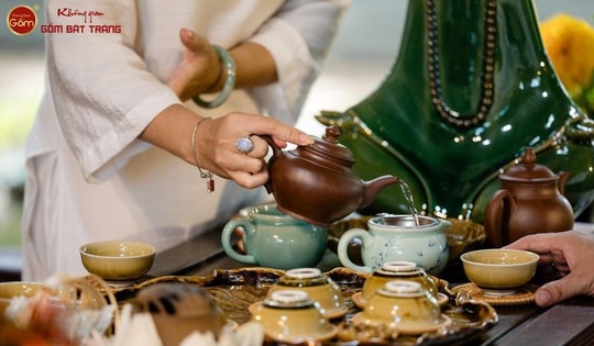 An Thổ Túc tại triển lãm Gốm và Trà - Hành trình lan tỏa văn hóa trà Việt trong kỷ nguyên mới