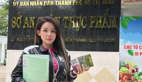 Ngân 98 đã trình diện Sở An toàn Thực phẩm TP HCM về vụ sản phẩm giảm cân