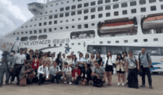 VIDEO: Du thuyền quốc tế đầu tiên khởi hành từ TP HCM đến Singapore dành riêng cho khách nội địa