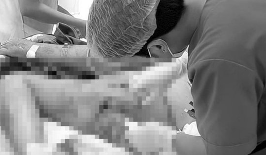 Cụ ông 76 tuổi sốc nhiễm khuẩn, hoại tử vùng đùi vì sai lầm phổ biến