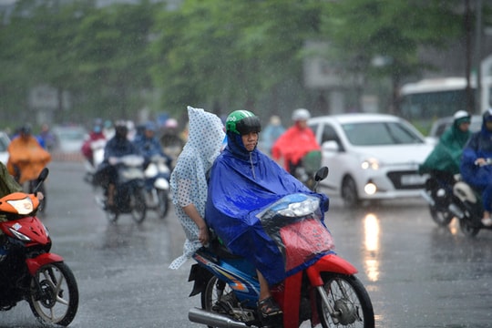 Thời tiết ngày 14/10: Mưa dông diện rộng tại nhiều khu vực