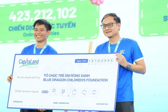 CapitaLand hỗ trợ 97.000 USD cho trẻ em và học sinh có hoàn cảnh khó khăn