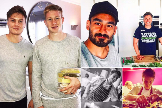 Bí mật nghề đầu bếp riêng cho các ngôi sao Ngoại hạng Anh