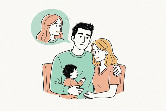 Tôi nhớ người cũ da diết dù yêu vợ thương con