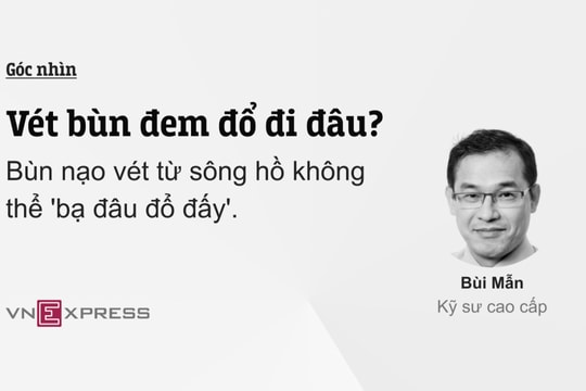 Vét bùn đem đổ đi đâu?