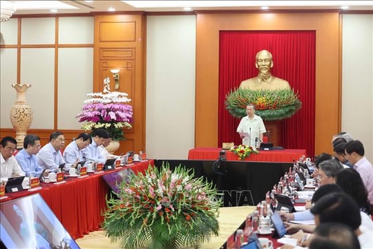 Tổng Bí thư Tô Lâm: Phải lấy việc tháo gỡ điểm nghẽn thể chế làm nhiệm vụ đột phá hàng đầu