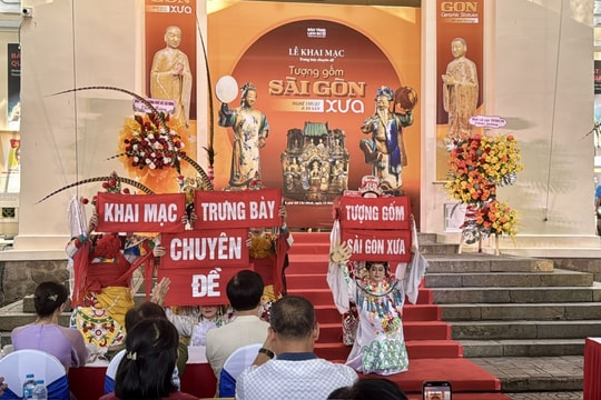 Tôn vinh tinh hoa 'Tượng gốm Sài Gòn xưa - Nghệ thuật và di sản'