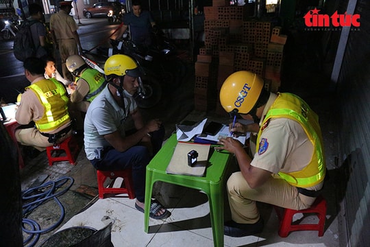 CSGT TP Hồ Chí Minh xử lý hơn 6.000 trường hợp vi phạm sau 4 ngày ra quân cao điểm