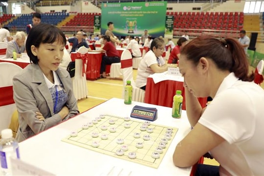 Hơn 120 kỳ thủ tranh tài tại Giải Cờ tướng trung, cao tuổi toàn quốc năm 2025