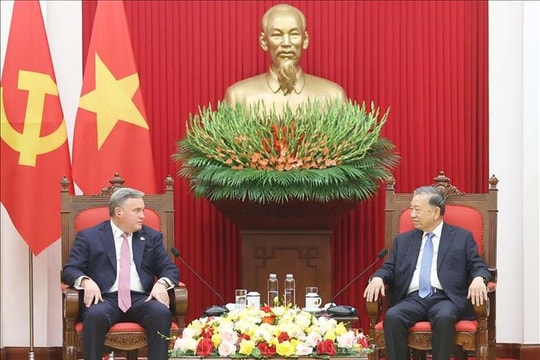 Tổng Bí thư Tô Lâm tiếp Chủ tịch Hội đồng quản trị kiêm Tổng Giám đốc điều hành Tập đoàn Murphy Oil