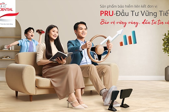 PRU - Đầu Tư Vững Tiến - sản phẩm bảo hiểm liên đơn vị mới của Prudential