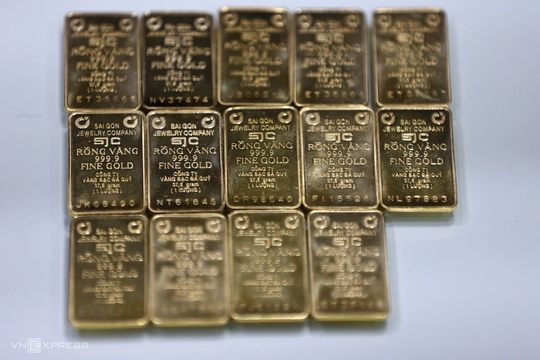 Giá vàng miếng lên gần 148 triệu đồng một lượng