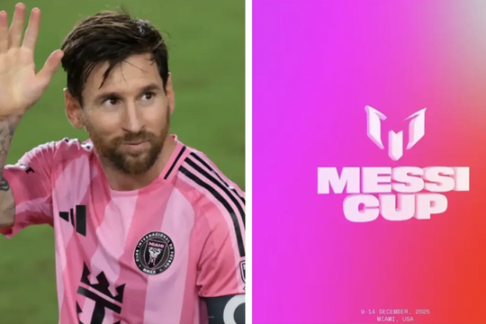 Messi tổ chức giải trẻ quốc tế 'Messi Cup' tại Miami
