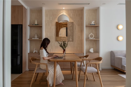 380 triệu đồng cải tạo căn hộ 87 m2 ưu tiên cảm xúc và công năng