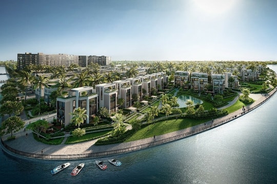 Khu đô thị có 650 m mặt tiền sông Hậu