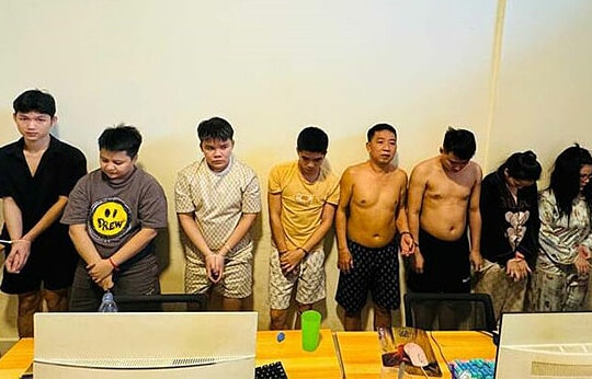Campuchia bắt 8 người Việt với cáo buộc tham gia lừa đảo trực tuyến