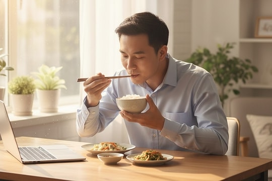 'Ăn sáng 3 bát cơm nhưng tôi không hề có mỡ bụng'