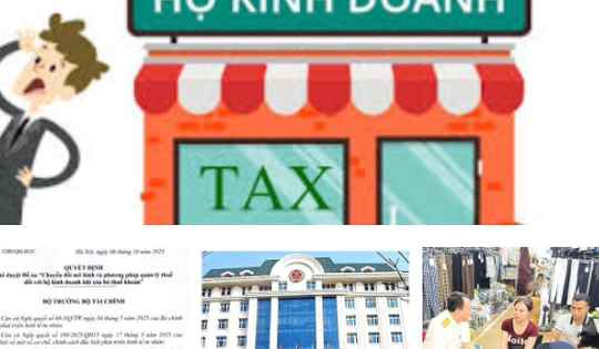 Chi tiết tính thuế hộ kinh doanh khi xóa bỏ thuế khoán