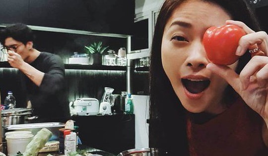 Ngô Thanh Vân đang ăn chay trường nhiều năm bỗng dưng chuyển sang 'full mặn' từ khi mang thai, lý do khác hẳn với Võ Hạ Trâm