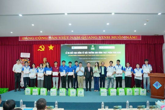 Học bổng 'Anh hùng Thực phẩm' khuyến khích thế hệ trẻ hành động hướng đến phát triển bền vững