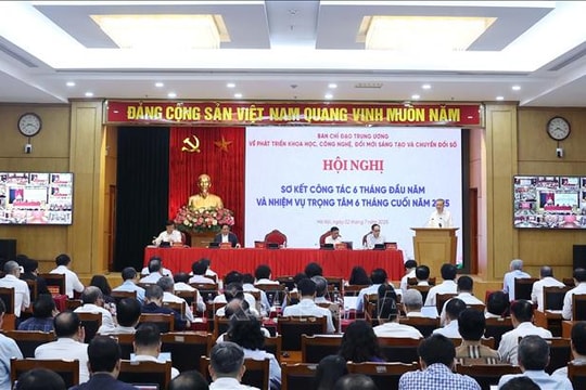 Thông báo Kết luận của Tổng Bí thư Tô Lâm tại Hội nghị sơ kết thực hiện Nghị quyết số 57-NQ/TW