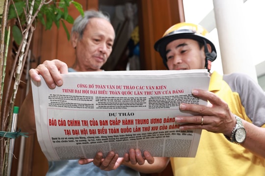 Gần 110.000 bản phụ trương Đại hội XIV được Bưu điện Việt Nam chuyển phát toàn quốc