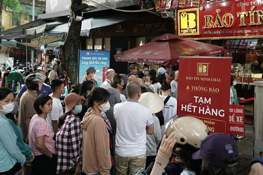 Vàng nhẫn lên 153 triệu đồng một lượng