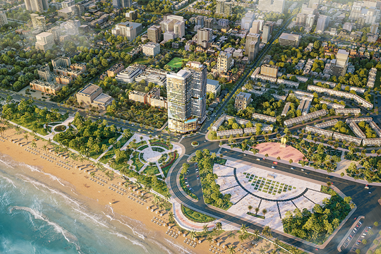 Quy Nhơn có thêm dự án căn hộ mặt tiền biển