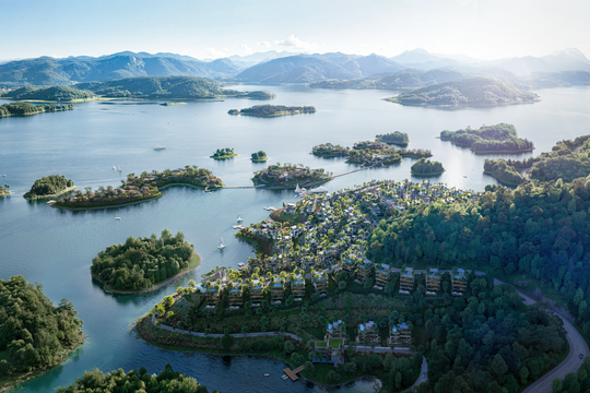 Flamingo Holdings ra mắt dự án nghỉ dưỡng giữa Hồ Núi Cốc