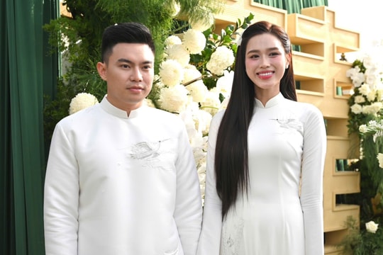 Không gian lễ ăn hỏi của Đỗ Thị Hà và thiếu gia Tập đoàn Sơn Hải