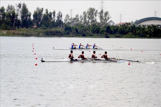 Khai mạc Giải Đua thuyền Rowing Vô địch châu Á 2025 tại Hải Phòng