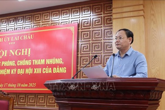 Siết chặt kiểm soát quyền lực, xử lý nghiêm các vụ tham nhũng, lãng phí