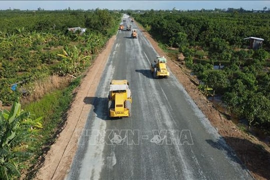 Công trình tuyến tránh Cao Lãnh 'chạy nước rút' về đích