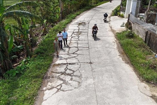 Hà Tĩnh: Nhiều tuyến đường phục vụ thi công cao tốc Bắc - Nam chưa được hoàn trả