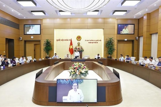 Bế mạc Phiên họp thứ 50 của Ủy ban Thường vụ Quốc hội: Hoàn thành khối lượng công việc rất lớn