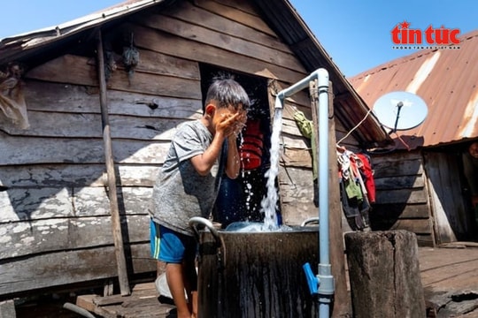 Phấn đấu 100% dân cư nông thôn được sử dụng nước sạch, an toàn