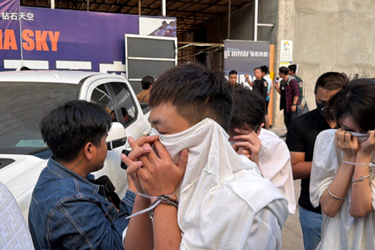 Campuchia bắt gần 200 người nước ngoài tại vũ trường Phnom Penh