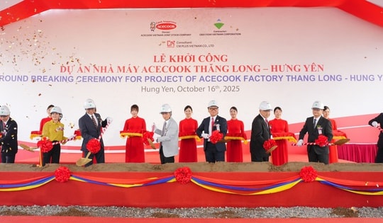 Acecook Việt Nam khởi công nhà máy Thăng Long - Bước tiến mới trong hành trình vươn tầm thế giới