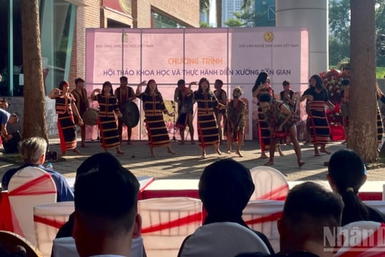 Hội thảo về những 'báu vật nhân văn sống' và thực hành diễn xướng dân gian 3 miền