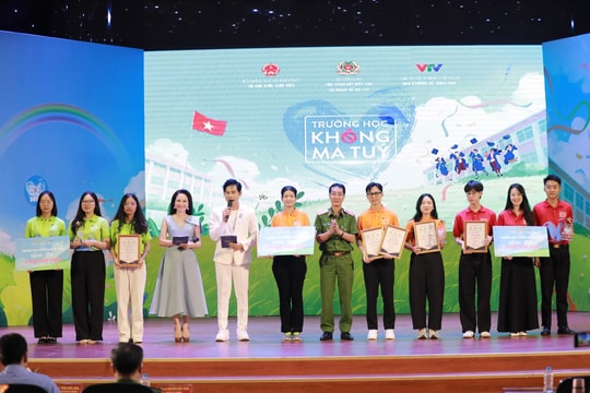 Sôi nổi khai mạc Cuộc thi 'Trường học không ma túy' năm 2025